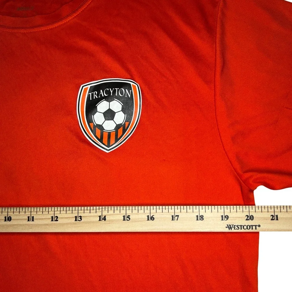 Tracyton Soccer Jersey T Shirt Adult Orange Youth Soccer Team Number 23‎